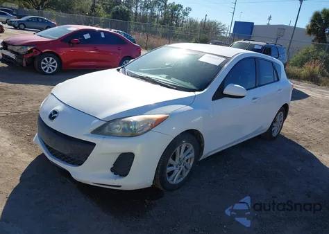 2013 Mazda Mazda3 I Touring from USA, damaged, VIN JM1BL1LP6D1815897